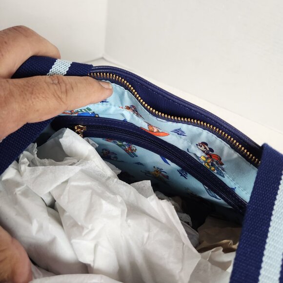 NWT 3 Piece Disney Our Her Universe Ski Tote Bag Wristlet Pouch & Wallet - Picture 16 of 16